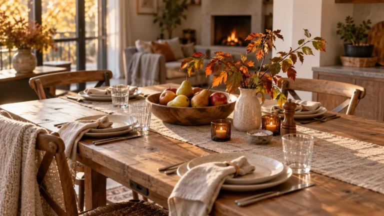 The Everyday Fall Table: Cozy Ideas for Meals and Casual Gatherings